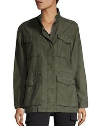 Vince Solid Military Jacket