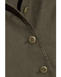 The Great Station Canvas Jacket Army Green