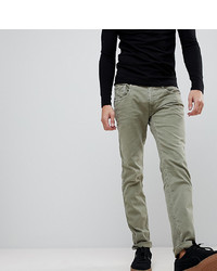 Replay Anbass Slim Jeans In Khaki