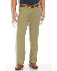 Tommy Bahama Bali Five Relaxed Straight Leg Pants In Khaki At Nordstrom