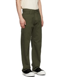 YMC Green Organic Cotton Papa Trousers