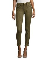7 For All Mankind Gwenevere Snakeskin Ankle Jeans