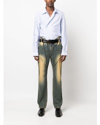 JUNTAE KIM Junt Kim Mid Rise Straight Leg Jeans
