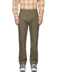 Levi's Made & Crafted Khaki Tailored Straight Jeans