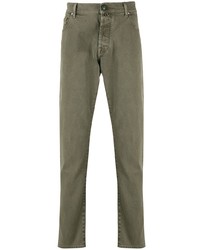 Jacob Cohen Mid Rise Straight Leg Jeans