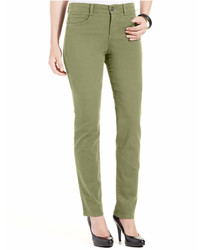 Style&co. Style Co Petite Tummy Control Slim Leg Jeans Created For Macys