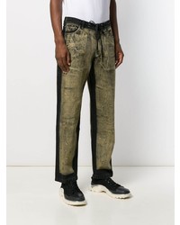 Liam Hodges Washed Drawstring Waist Jeans