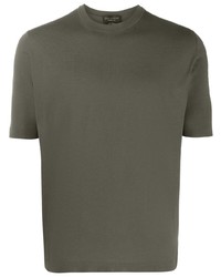 Dell'oglio Crew Neck Fine Knit T Shirt