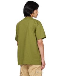 CARHARTT WORK IN PROGRESS Green Fuse Script T Shirt