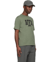 AFFXWRKS Green Varsity T Shirt