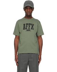 AFFXWRKS Green Varsity T Shirt