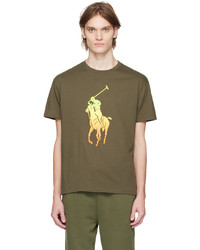 Polo Ralph Lauren Khaki Ombr Big Pony T Shirt
