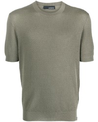 Lardini Knitted Cotton T Shirt