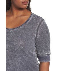 Sejour Plus Size Thermal Knit Tee