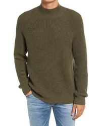 Treasure & Bond Mock Neck Sweater