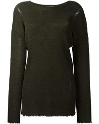 Helmut Lang Ribbed Knitted Sweater