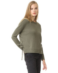 Vince Lace Up Sweater
