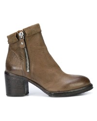 Moma Mid Heel Ankle Boots
