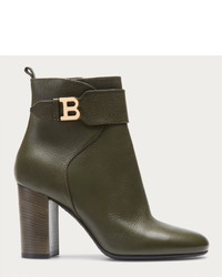 Bally Tindy Leather Ankle Boot In Caper