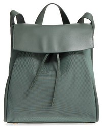 Skagen Ebba Leather Backpack Green