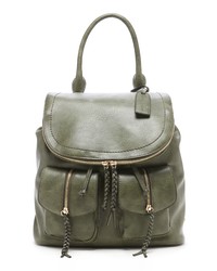 Sole Society Faux Leather Backpack