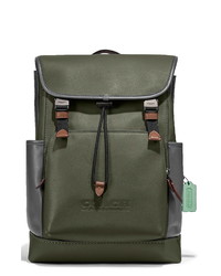 Coach League Leather Backpack