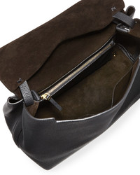The Row Sidekick Fine Grain Leather Shoulder Bag