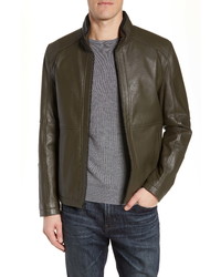 Andrew Marc Wiley Lambskin Leather Jacket