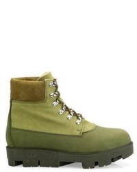 Acne Studios Lace Up Leather Boots