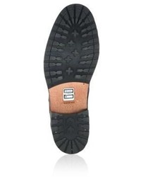 Belstaff Lancaster Calf Leather Suede Short Boots