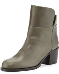 Laurence Dacade Millreef Leather Low Equestrian Boot Green