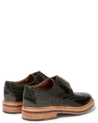 Grenson Archie Polished Leather Wingtip Brogues
