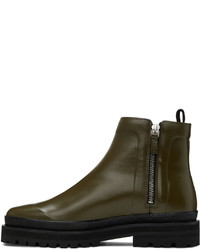 Tiger of Sweden Green Bratchny Boots
