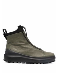 Stone Island High Top Ankle Boots