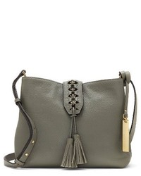 Vince Camuto Ancel Leather Crossbody Bag Brown