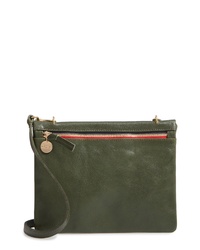 Clare V. Jumelle Leather Crossbody Bag