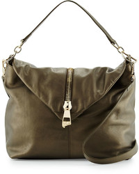 Missoni Pearl Leather Shoulder Bag Olive
