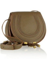 The Marcie Mini Textured Leather Shoulder Bag