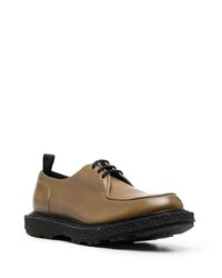 Officine Creative Press Leather Derby Shoes