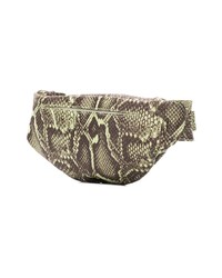 Manokhi Snake Print Belt Bag