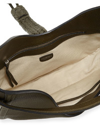Altuzarra Ghianda Large Woven Leather Shoulder Bag