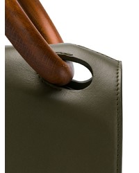 Roksanda Wood Handle Bag