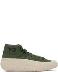 Y-3 Khaki Gr1p High Sneakers