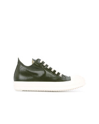 Rick Owens DRKSHDW Lace Up Mid Top Sneakers