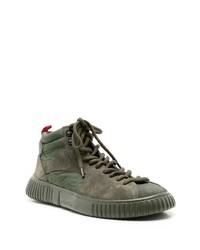 OSKLEN Padded Ankle High Top Sneakers