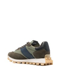 Tod's 1t Paneled Low Top Sneakers