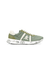 White Premiata Air Force Sneakers