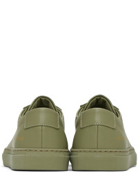 Common Projects Green Original Achilles Low Sneakers