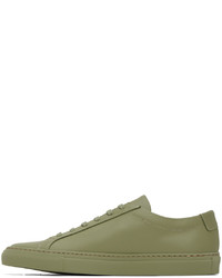 Common Projects Green Original Achilles Low Sneakers