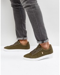 Luke 1977 Haskell Quilted Trainers In Green